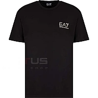 МЪЖКА ТЕНИСКА EA7 EMPORIO ARMANI 7M000299-UC001 GOLD LABEL M TEE SS PUNTO ROMA ЧЕРНА