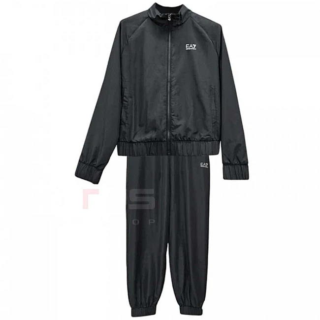 ДАМСКИ СПОРТЕН ЕКИП EA7 EMPORIO ARMANI 7W000118-UC001 TRACKSUIT W TT FZ CH WOVEN ЧЕРЕН