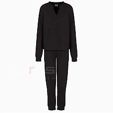ДАМСКИ СПОРТЕН ЕКИП EA7 EMPORIO ARMANI 7W000125-UC001 TRAIN TRACKSUIT W MAXI LOGO TT VN CH ЧЕРЕН