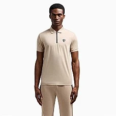 МЪЖКА ТЕНИСКА EA7 EMPORIO ARMANI 8NPF13-U6155 PREMIUM SHIELD M POLO VI PA СИВО-КАФЯВА