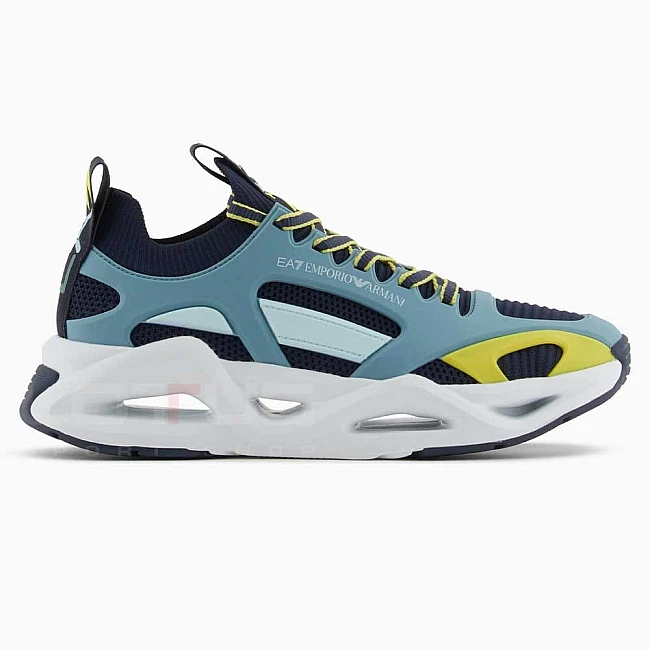 МЪЖКИ МАРАТОНКИ EA7 EMPORIO ARMANI X8X174-U517 INFINITY CAGE СИНЬО-ЗЕЛЕНИ