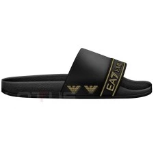 ЧЕХЛИ EA7 EMPORIO ARMANI 7X000110-MC139 TAPE SLIDE U ЧЕРНИ/ЗЛАТИСТИ