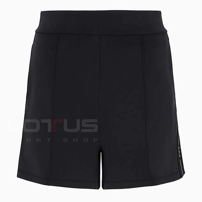 ДАМСКИ КЪСИ ПАНТАЛОНИ EA7 EMPORIO ARMANI 7W000176-UC001 LOGO SERIES W SHORTS TAPE ЧЕРНИ