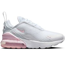ДЕТСКИ МАРАТОНКИ ЗА МОМИЧЕ NIKE AO2372-122 AIR MAX 270 BP БЕЛИ/РОЗОВИ
