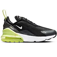 ДЕТСКИ МАРАТОНКИ ЗА МОМЧЕ NIKE AO2372-704 AIR MAX 270 BP ТЪМНОСИВИ/ЕЛЕКТРИКОВО ЗЕЛЕНИ