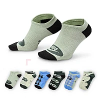 ЧОРАПИ NIKE FB3281-906 EVERYDAY LT NS 6PR ЗЕЛЕНИ/СИНИ