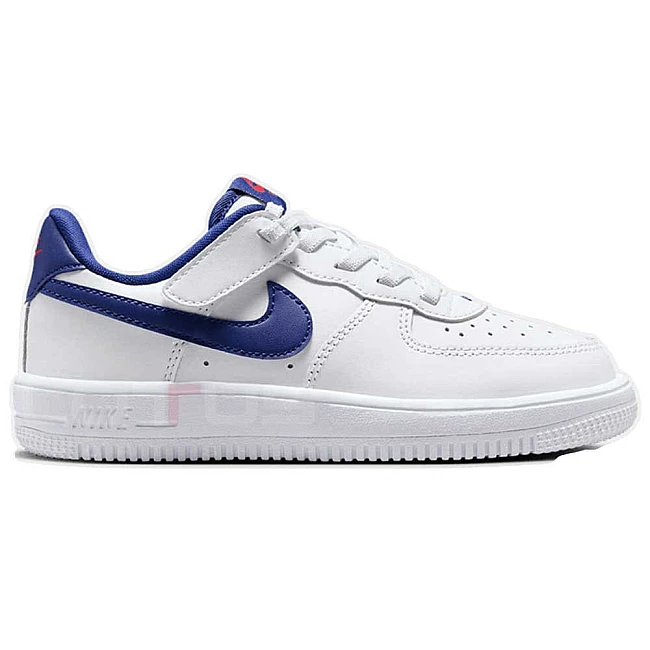 ДЕТСКИ ОБУВКИ ЗА МОМЧЕ NIKE FN0237-119 FORCE 1 LOW EASYON BP БЕЛИ/СИНИ
