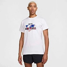 МЪЖКА ТЕНИСКА NIKE HJ3621-100 TEE FAST FW БЯЛА