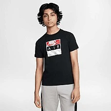 ДЕТСКА ТЕНИСКА ЗА МОМЧЕ NIKE HQ4419-010 AIR TEE ЧЕРНА