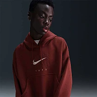 ДАМСКИ СУИТШЪРТ NIKE IB1984-619 NSW PHNX FLC OOS GX PO HDY ТЪМНОЧЕРВЕН