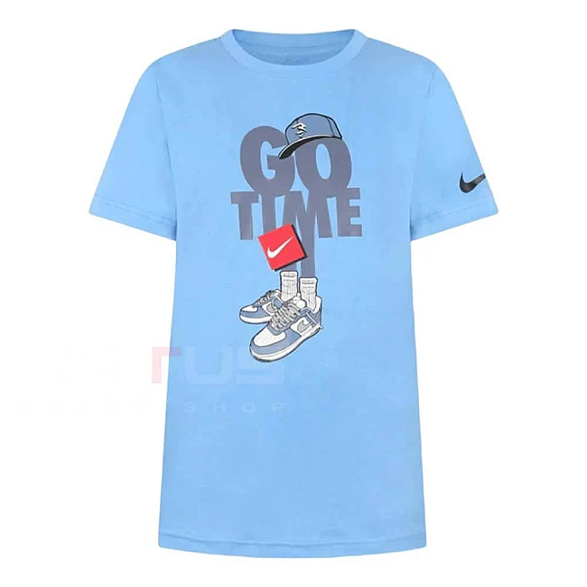 ДЕТСКА ТЕНИСКА ЗА МОМЧЕ NIKE 9Q1104-B9F GO TIME CAPMANDO TEE СИНЯ