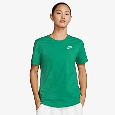 ДАМСКА ТЕНИСКА NIKE DX7902-326 NSW CLUB SS TEE ЗЕЛЕНА