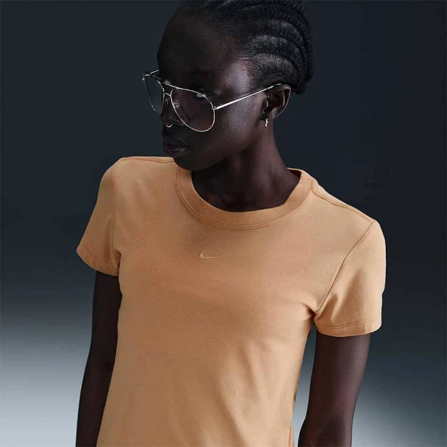 ДАМСКА ТЕНИСКА NIKE FV5508-856 NSW CHLL KNT MD CRP ОРАНЖЕВА