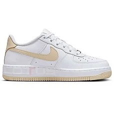 ДЕТСКИ ОБУВКИ ЗА МОМИЧЕ NIKE FV5948-118 AIR FORCE 1 BG БЕЛИ/СВЕТЛОКАФЯВИ