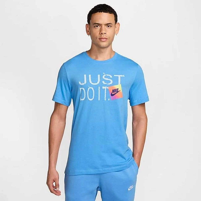 МЪЖКА ТЕНИСКА NIKE HJ0563-412 NSW TEE 6MO JDI СИНЯ