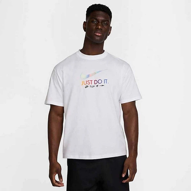 МЪЖКА ТЕНИСКА NIKE HJ0604-100 NSW TEE M90 OC MIXTAPE БЯЛА