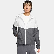 МЪЖКО ГОРНИЩЕ NIKE HM0187-068 NSW SW AIR RUN JKT СИВО