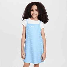 ДЕТСКА РОКЛЯ ЗА МОМИЧЕ NIKE 36M700-C60 SWOOSH MOTION 2 PC SET СВЕТЛОСИНЯ