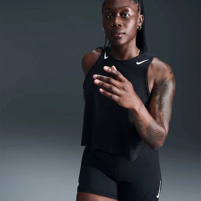 ДАМСКИ ПОТНИК NIKE FN2713-010 ARSWFT DFADV CROP TANK ЧЕРЕН