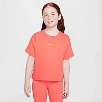 ДЕТСКА ТЕНИСКА ЗА МОМИЧЕ NIKE FZ5559-814 NSW TEE BOXY ESSNTL LBR ОРАНЖЕВА