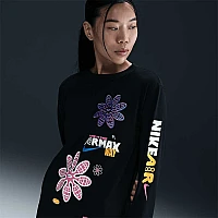 ДАМСКА БЛУЗА NIKE HF9529-010 NSW LS TEE AMD ЧЕРНА