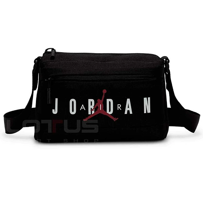 ЧАНТИЧКА ЗА КРЪСТА NIKE SM9031-023 JORDAN HBR CROSSBODY BAG ЧЕРНА