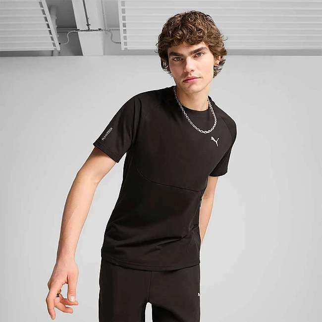 МЪЖКА ТЕНИСКА PUMA 62967301 PUMATECH POCKET TEE ЧЕРНА