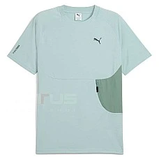 МЪЖКА ТЕНИСКА PUMA 62967367 PUMATECH POCKET TEE СИНЬО-ЗЕЛЕНА