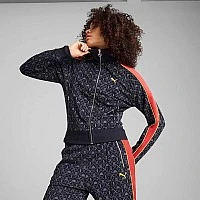 ДАМСКО ГОРНИЩЕ PUMA 62979216 T7 ROAD TO UNITY AOP TRACK JACKET DK ТЪМНОСИНЬО