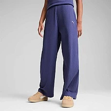 ДЕТСКО ДОЛНИЩЕ ЗА МОМИЧЕ PUMA 62988846 BUTTERFLY VIBE RIBBED PANTS G СИНЬО