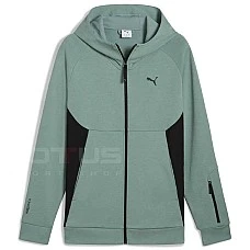 МЪЖКО ГОРНИЩЕ PUMA 68460530 PUMATECH FULL-ZIP HOODIE DK СИНЬО-ЗЕЛЕНО