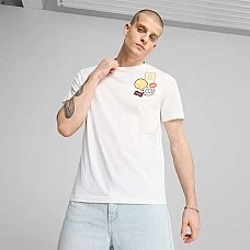 МЪЖКА ТЕНИСКА PUMA 68482902 GRAPHICS ICON TEE БЯЛА