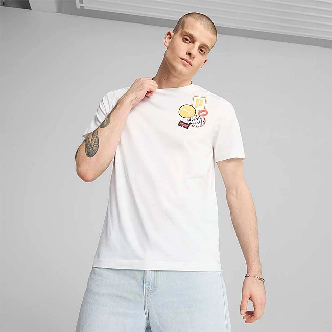 МЪЖКА ТЕНИСКА PUMA 68482902 GRAPHICS ICON TEE БЯЛА