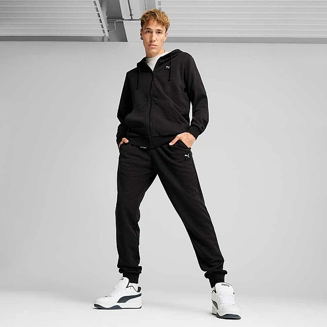 МЪЖКИ СПОРТЕН ЕКИП PUMA 68485501 HOODED SWEAT SUIT TR ЧЕРЕН