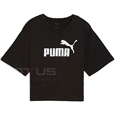 ДАМСКА ТЕНИСКА PUMA 68497201 ESS CROPPED NO.1 LOGO TEE ЧЕРНА