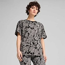 ДАМСКА ТЕНИСКА PUMA 68498701 ESS NATURE 2.0 AOP TEE ЧЕРНА