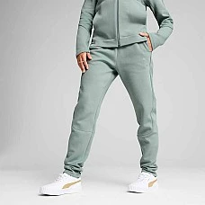 ДАМСКО ДОЛНИЩЕ PUMA 68505130 EVOSTRIPE SWEATPANTS DK OP СВЕТЛОЗЕЛЕНО