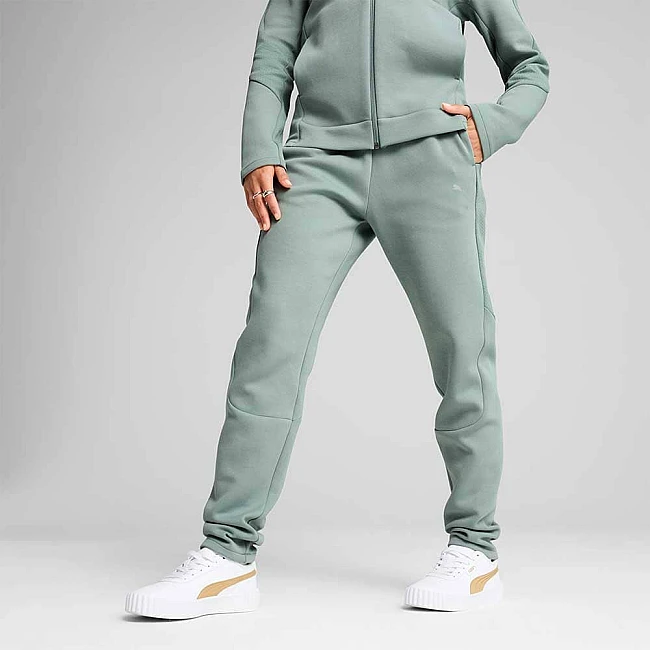 ДАМСКО ДОЛНИЩЕ PUMA 68505130 EVOSTRIPE SWEATPANTS DK OP СВЕТЛОЗЕЛЕНО