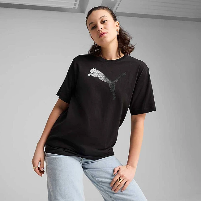 ДАМСКА ТЕНИСКА PUMA 68505401 HER GRAPHIC TEE ЧЕРНА