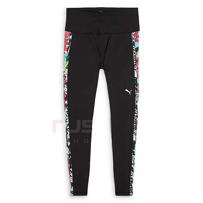 ДАМСКИ КЛИН PUMA 52678551 TROPICAL AOP HW 7/8 TIGHT ЧЕРЕН