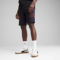 МЪЖКИ КЪСИ ПАНТАЛОНИ PUMA 68467016 ESS LOGO LAB EXECUTION SHORTS 10IN TR ТЪМНОСИНИ