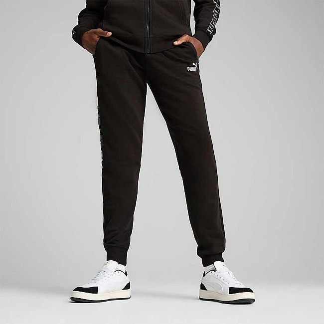 МЪЖКО ДОЛНИЩЕ PUMA 68468001 ESS TAPE SWEATPANTS TR CL ЧЕРНО