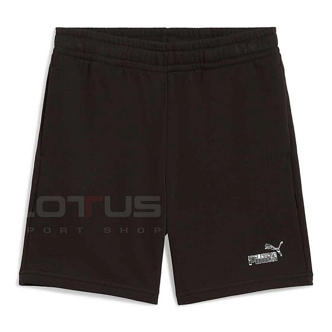 ДЕТСКИ КЪСИ ПАНТАЛОНИ ЗА МОМЧЕ PUMA 68514201 ESS CAMO SHORTS TR B ЧЕРНИ