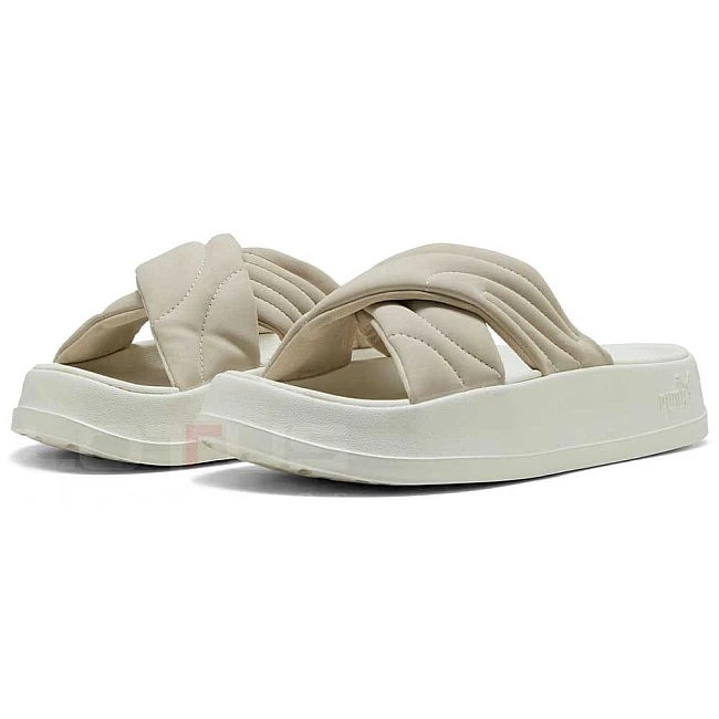 ДАМСКИ ЧЕХЛИ PUMA 40034002 LEADCAT PLATFORM БЕЖОВИ