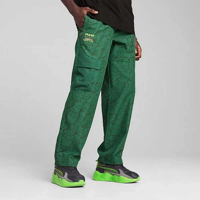 МЪЖКО ДОЛНИЩЕ PUMA X TMNT 63010337 PUMATECH CARGO PANTS WV ЗЕЛЕНО