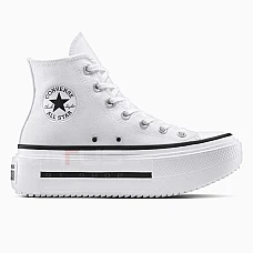 ДАМСКИ КЕЦОВЕ CONVERSE A12976C CHUCK TAYLOR ALL STAR LIFT DOUBLE STACK БЕЛИ
