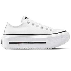 ДАМСКИ КЕЦОВЕ CONVERSE A15491C CHUCK TAYLOR ALL STAR LIFT DOUBLE STACK БЕЛИ