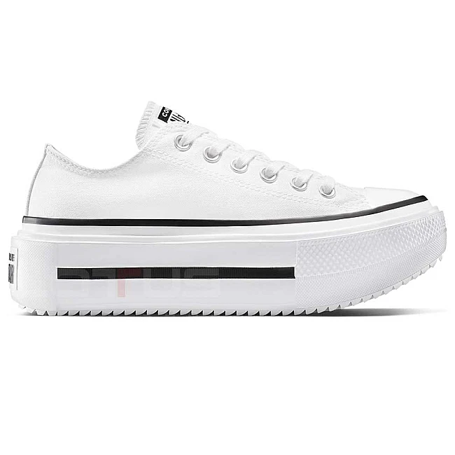 ДАМСКИ КЕЦОВЕ CONVERSE A15491C CHUCK TAYLOR ALL STAR LIFT DOUBLE STACK БЕЛИ
