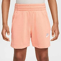 ДЕТСКИ КЪСИ ПАНТАЛОНИ ЗА МОМИЧЕ NIKE FD2919-844 NSW CLUB FT 5IN SHORT LBR СВЕТЛООРАНЖЕВИ