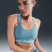 ДАМСКИ СПОРТЕН СУТИЕН NIKE HF5372-006 PRO BRA TT СИНЬО-СИВ